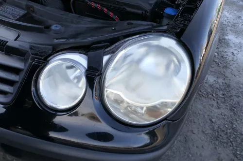 VW Polo 9N Stoßstange Frontstoßstange vorne schwarz L041 (167756)