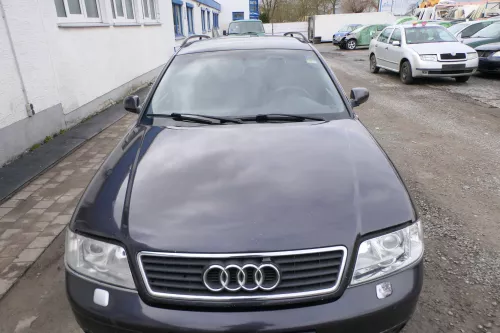 Audi A6 4B Motorhaube Klappe vorn (bis ca. Ende 2001) blau lila LZ4V