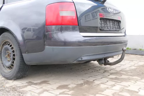 Audi A6 4B Kombi Avant Stoßstange hinten Heckstoßstange blau lila LZ4V - PDC (167796)