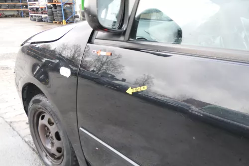 VW Lupo Seat Arosa Tür vorne links Fahrertür schwarz L041 (mechanischer FH) (167836)