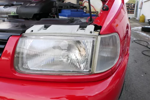 VW Polo 6N Scheinwerfer vorne links Fahrerseite 6N0941699 + Blinker (167848)