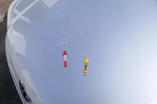 VW Polo 6N2 Motorhaube Haube vorne Klappe silber LA7W (167865)