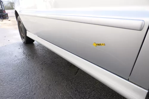 VW Polo 6N 6N2 Tür vorne rechts Beifahrertür 2/3-Türer silber LA7W (167869)