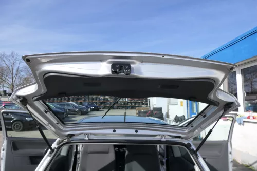 Polo 6N2 Heckklappe Klappe hinten Kofferraumklappe silber LA7W Scheibe (167872)