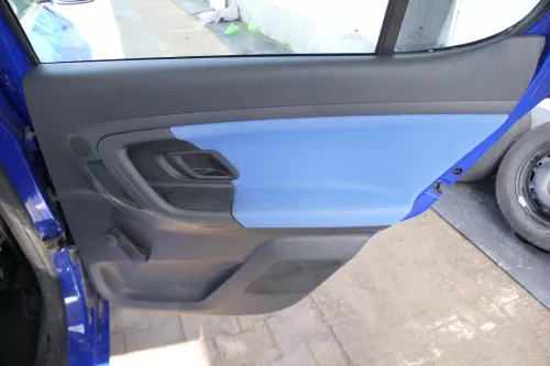 4 x Skoda Fabia 5J Stufenheck Türverkleidung Verkleidung Tür vorne +hinten links (167893)