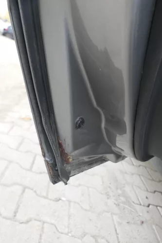 Audi A6 4B C5 Tür Türblatt hinten links grau LY7Q nur Türblatt (167911)