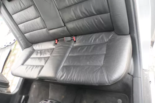 A6 4B Kombi Avant Rückbank Rücksitzbank Sitz Rücksitz Buffalino schwarz Leder (167919)