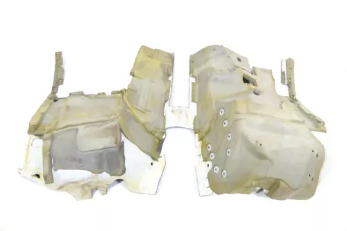 Audi Q7 4L Teppich Innenteppich Innenraum Boden Innen grau achatgrau vorne (168128)