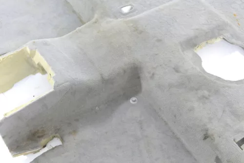 Audi Q7 4L Teppich Innenteppich Innenraum Boden Innen grau achatgrau (168129)