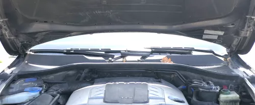 Q7 4L Abdeckung Windlauf Verkleidung Wischer Wasserkasten Wasserabweiser