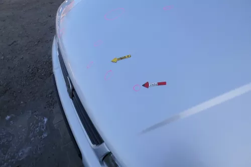 VW Polo 6N Motorhaube Haube vorne Klappe silber LB7Z satinsilber (168272)