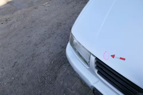 VW Polo 6N Motorhaube Haube vorne Klappe silber LB7Z satinsilber (168272)