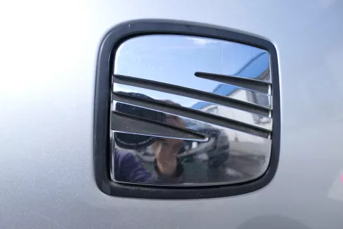 Seat Leon 1M Heckklappe Klappe hinten Kofferraumklappe grau silber LS7N Spoiler (168289)