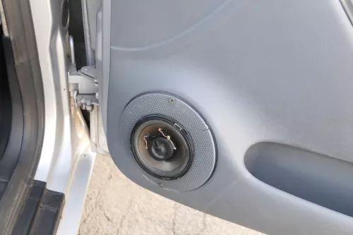 1x Seat Leon 1M Toledo Türverkleidung Verkleidung Tür hinten rechts grau Griff (168316)