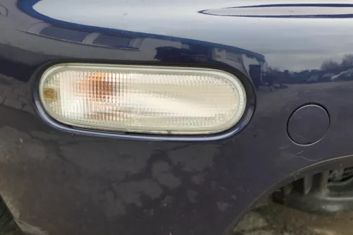 VW New Beetle 9C Stoßstange vorne Stoßfänger vorn blau lila LG5T (168408)