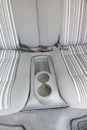 VW Fox Rückbank für Kopfstützen Kopfstütze Rücksitzbank getrennt teilbar geteilt (168526)