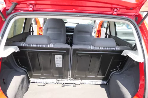 VW Fox Rückbank für Kopfstützen Kopfstütze Rücksitzbank getrennt teilbar geteilt (168526)