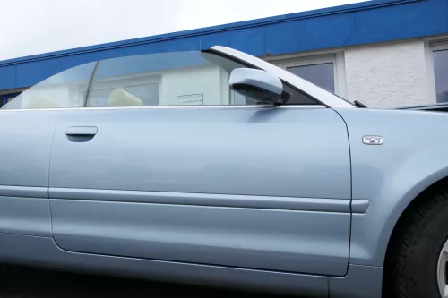 A4 8H 8E B6 B7 Cabrio Tür vorne rechts Beifahrertür blau LY5S -ohne Anbauteile