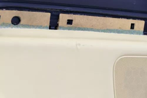 A4 8H Cabrio 8E B6 B7 1x Seitenverkleidung Verkleidung hinten links Leder gelb (168614)