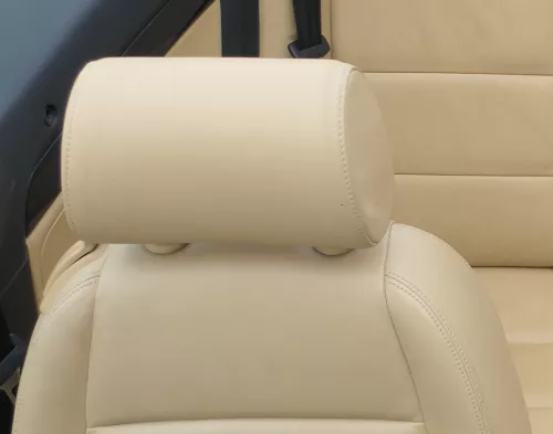 A4 8H Cabrio 8E B6 B7 Kopfstütze vorne rechts Leder anisgelb gelb Perlnappaleder