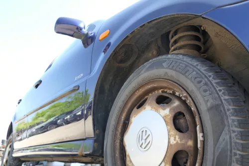 VW Polo 6N 6N1 Kotflügel vorne rechts blau LB5N indigoblau (168856)