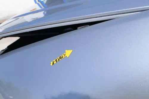 Audi A3 8L Kotflügel vorne links grau silber LY7M (168889)