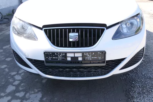 Seat Ibiza 6J Stoßstange Frontstoßstange vorne weiß LB9A Grill 6J0807217H (168948)