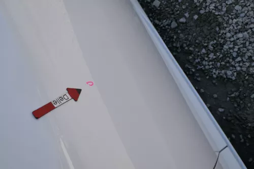 Seat Ibiza 6J Tür hinten links weiß LB9A 4/5-Türer - ohne Anbauteile (168951)