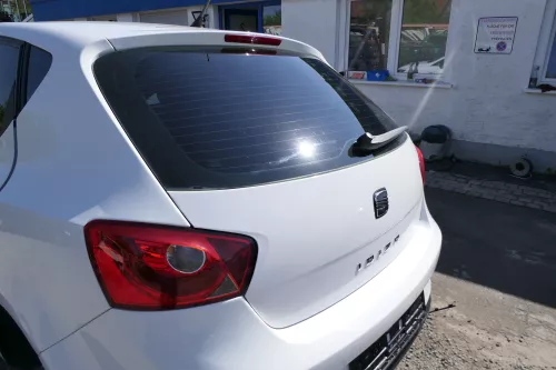 Seat Ibiza 6J Heckklappe Klappe hinten 4/5-Türer weiß LB9A mit Scheibe (168955)