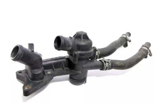VW Polo 6R Ibiza 6J Thermostat Gehäuse Schlauch 1,2 03C121111B BZG (168966)
