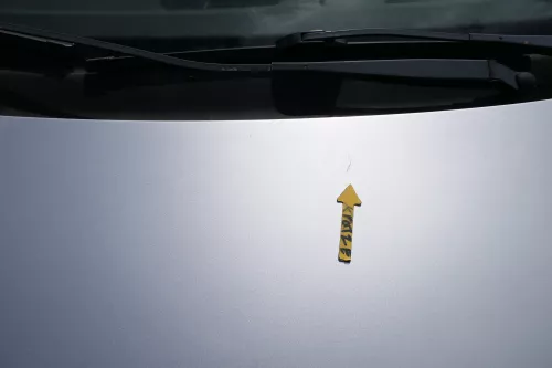 VW Fox 5Z Motorhaube Klappe vorn vorne silber LA7W Haube (168977)