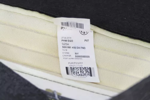 Golf 7 5G nur Bezug von Sitzfläche für Sitz Fahrersitz vorne links BEZUG!+Polste (169168)