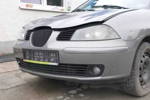 Seat Ibiza 6L Stoßstange Frontstoßstange vorne grau LS7U bis caAnfang2006 (169240)