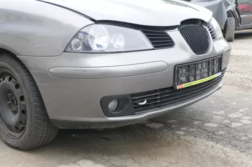 Seat Ibiza 6L Stoßstange Frontstoßstange vorne grau LS7U bis caAnfang2006 (169240)