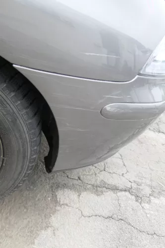 Seat Ibiza 6L Stoßstange Frontstoßstange vorne grau LS7U bis caAnfang2006 (169240)