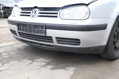 VW Golf 4 Stoßstange vorne Stoßfänger vorn vorne silber LB7Z SWR (169289)