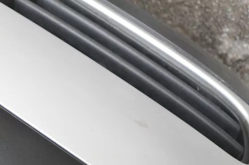 VW Golf 4 Stoßstange vorne Stoßfänger vorn vorne silber LB7Z SWR (169289)