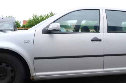 VW Golf 4 Bora Tür vorne links Fahrertür 4/5-Türer & Kombi silber LB7Z -ohneAnba
