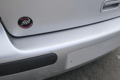 VW Golf 4 Limousine Stoßstange hinten Heckstoßstange Stoßfänger silber LB7Z grau (169297)