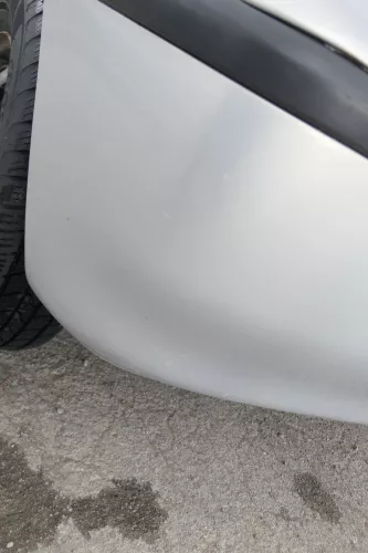 VW Polo 6N2 Stoßstange hinten Heckstoßstange Stoßfänger silber LB7Z (169403)