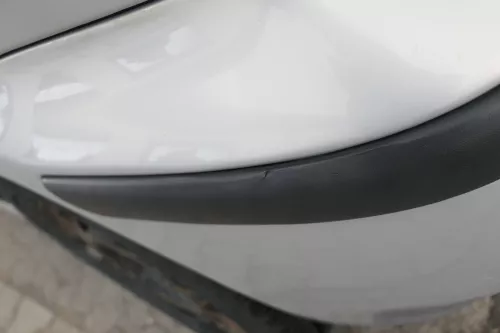 VW Polo 6N2 Stoßstange hinten Heckstoßstange Stoßfänger silber LB7Z (169403)