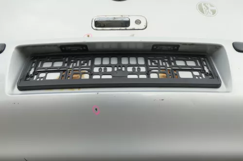 VW Polo 6N2 Stoßstange hinten Heckstoßstange Stoßfänger silber LB7Z (169403)