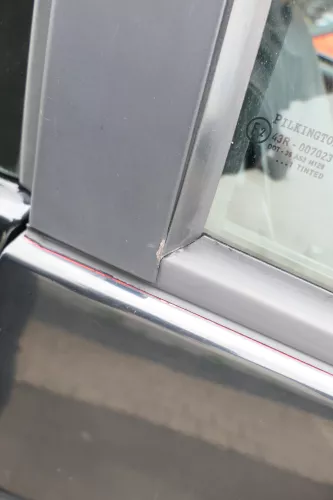 VW Lupo Seat Arosa Tür vorne rechts Beifahrertür schwarz L041 (für elektr.Fenst (169457)