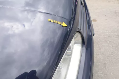 VW Golf 4 Motorhaube Haube Klappe vorne blau LA5G (169471)