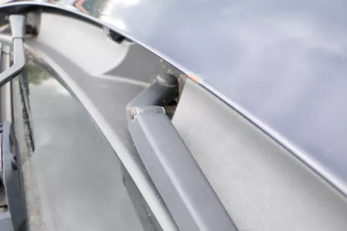 VW Golf 4 Motorhaube Haube Klappe vorne blau LA5G (169471)