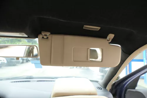 VW Passat 3B 3BG / Golf 4 Lupo Sonnenblenden Sonnenblende rechts beige besch (169485)