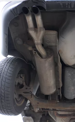 Audi A4 B5 Auspuff Endschalldämpfer hinten Endtopf 1,9 TDI AFN AHH AVG