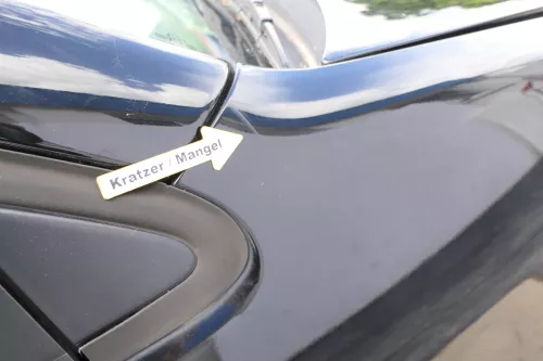 VW Polo 9N Kotflügel vorne rechts schwarz L041 bis ca.Bj.2004 (169688)