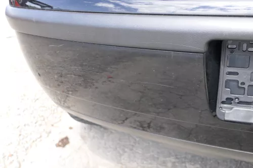 VW Polo 9N 9N3 Stoßstange Heckstoßstange hinten schwarz L041 (169690)