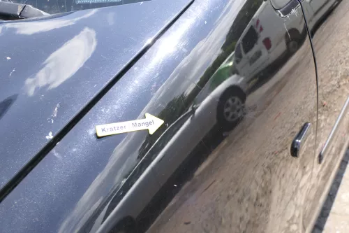 VW Polo 9N Kotflügel vorne links schwarz LC9Z bis ca.Bj.2004 (169703)